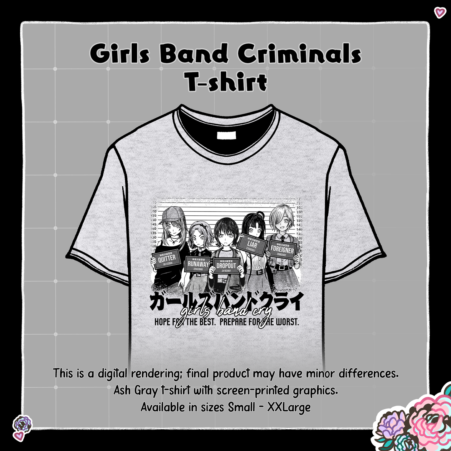 Girls Band Criminals T-Shirt