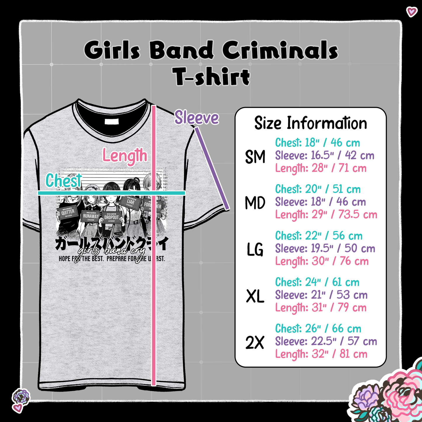 Girls Band Criminals T-Shirt