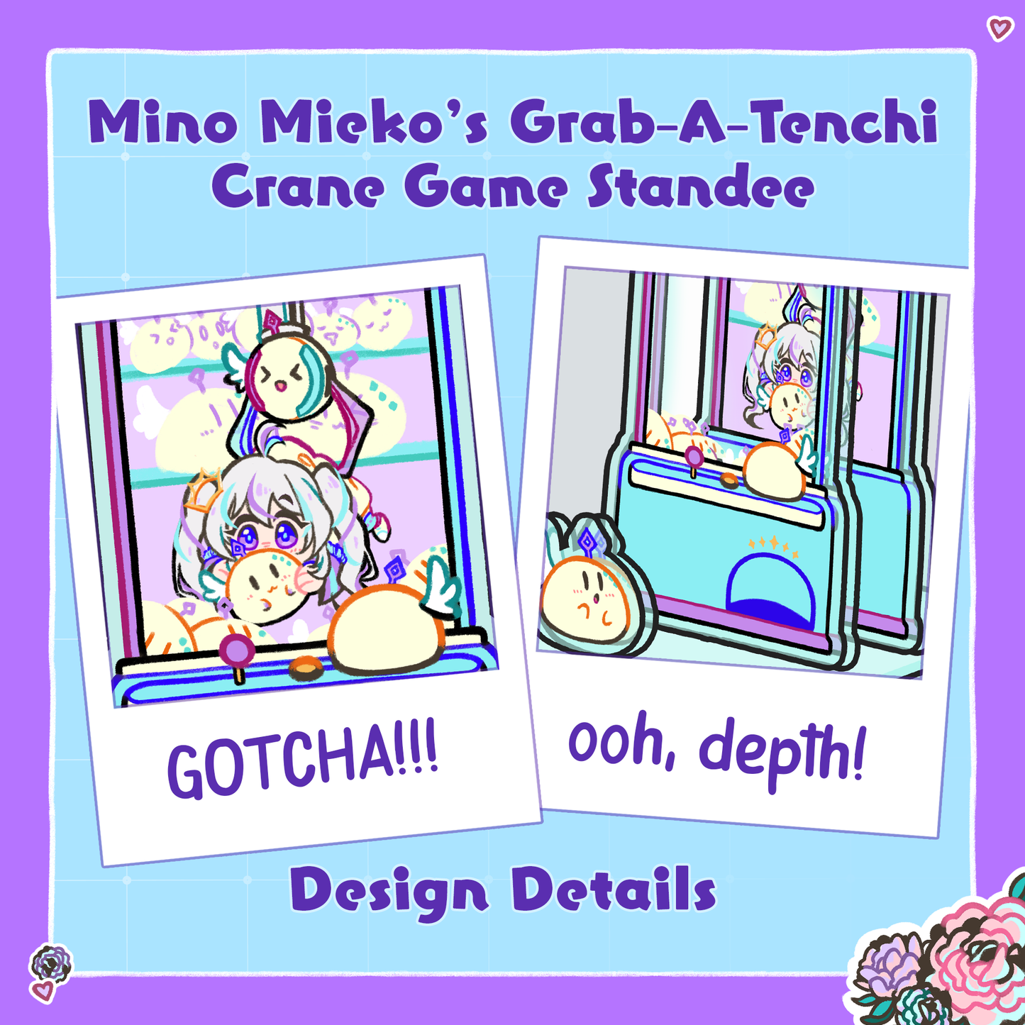 Mieko’s Grab-A-Tenchi Crane Game Acrylic Standee