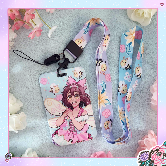 FeeBeeHive Lanyard & ID/Cheki Holder