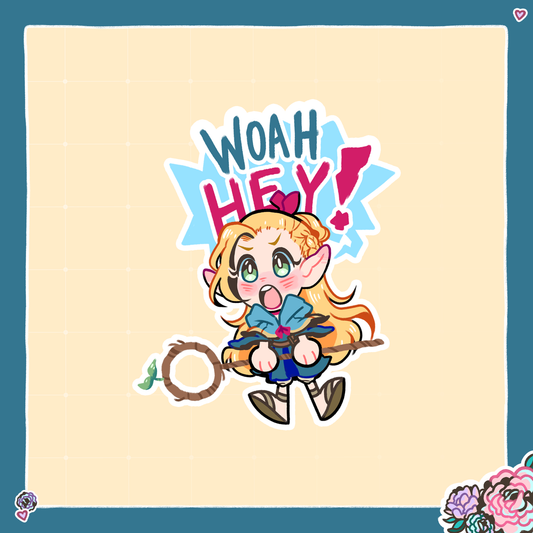 Woah, Hey! Gay Panic Sticker