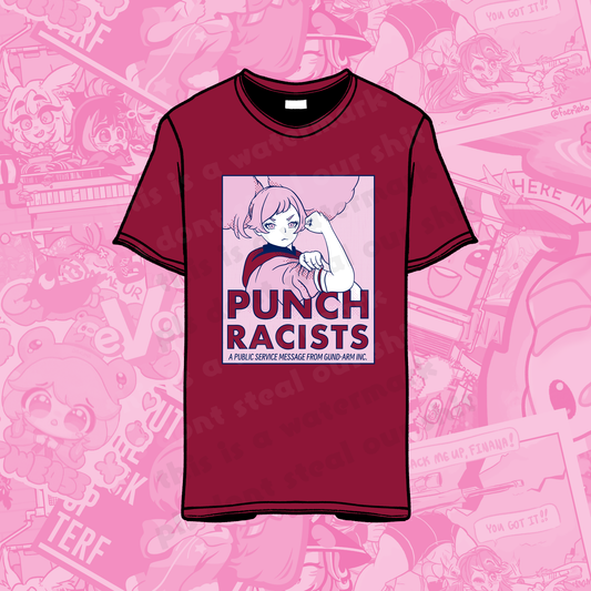 Punch Racists T-Shirt