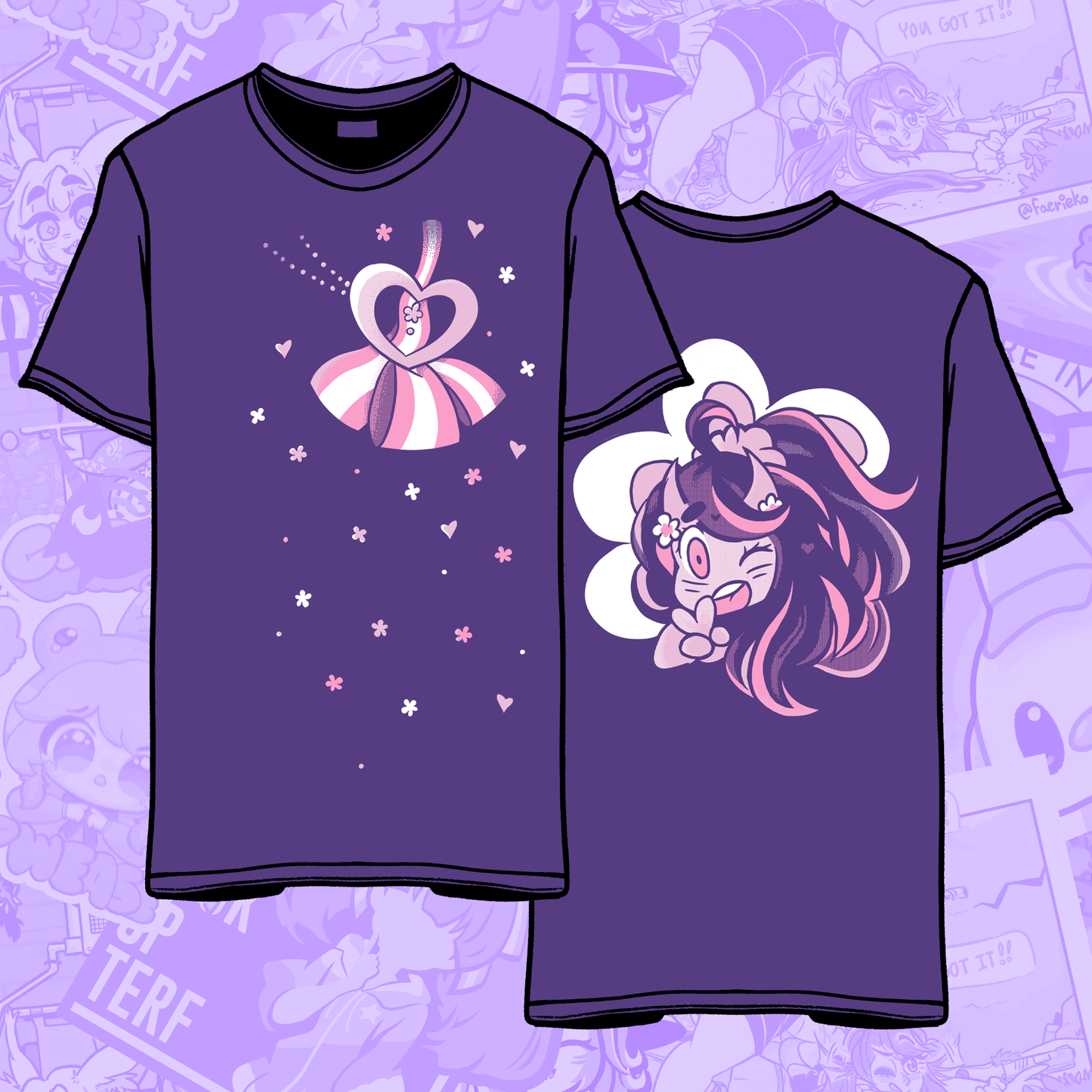 Chuu the Kawaii Oni T-Shirt