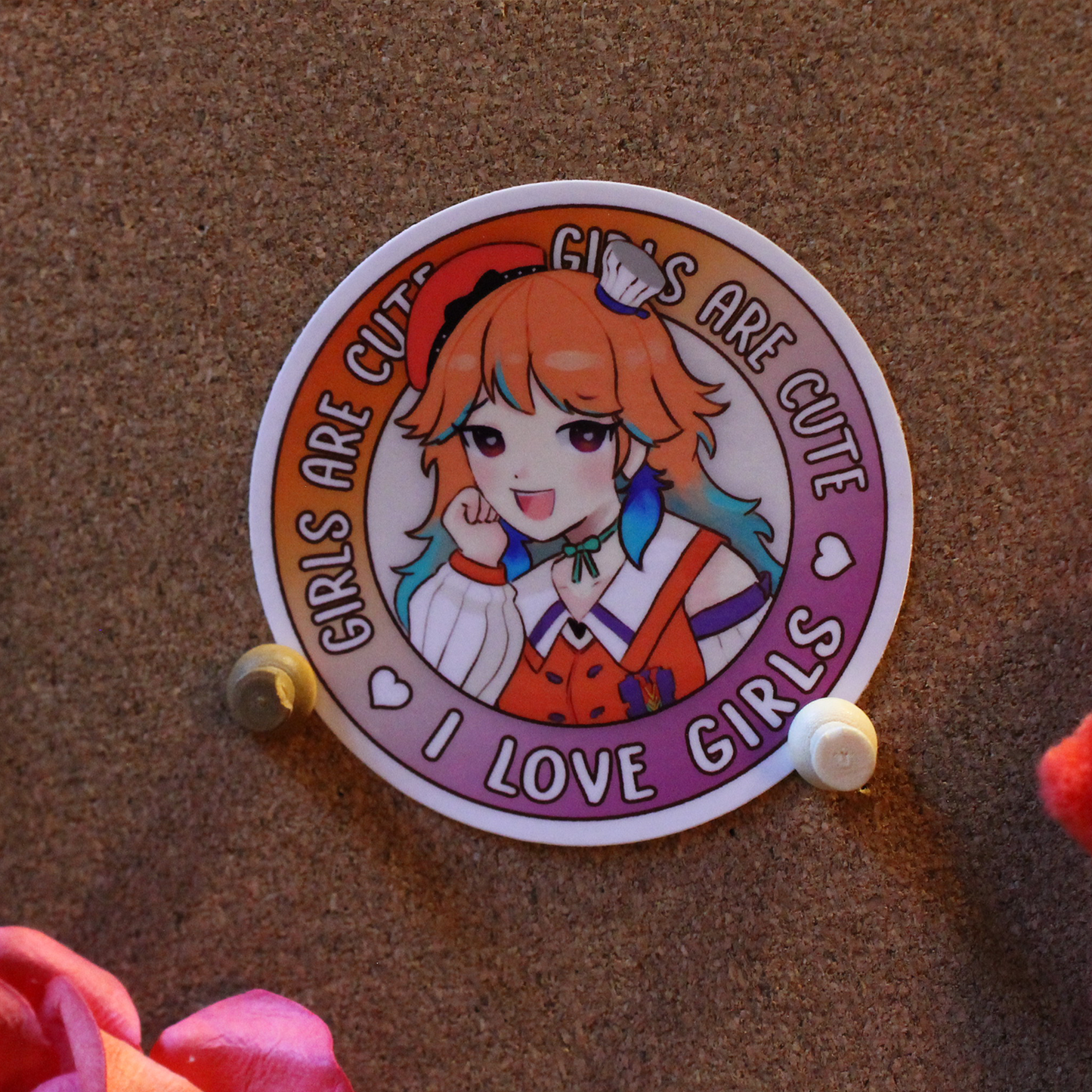 Kiara Loves Girls Sticker