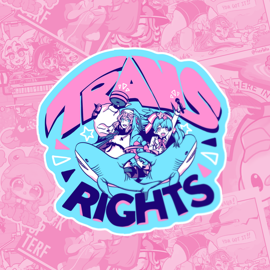 Trans Rights! Vinyl Sticker